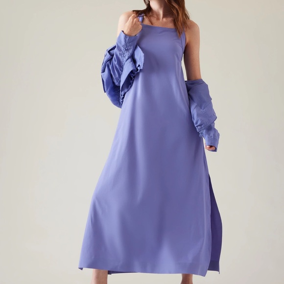 3/$150 NWT Athleta Arrival Dress Purple XS - Picture 2 of 6